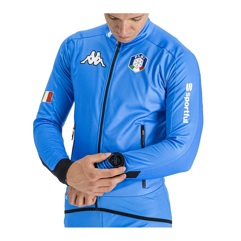 SPORTFUL Veste Italia Apex Homme Bleu Clair privatesportshop.be fr