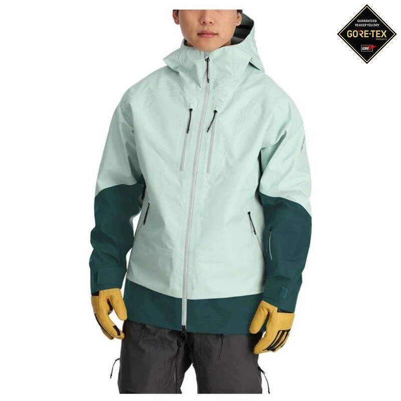 Spyder Mens Sanction GTX Shell Jacket Winter Green Sportpursuit