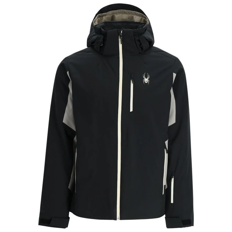 Spyder Mens Vertex Jacket Black Sportpursuit