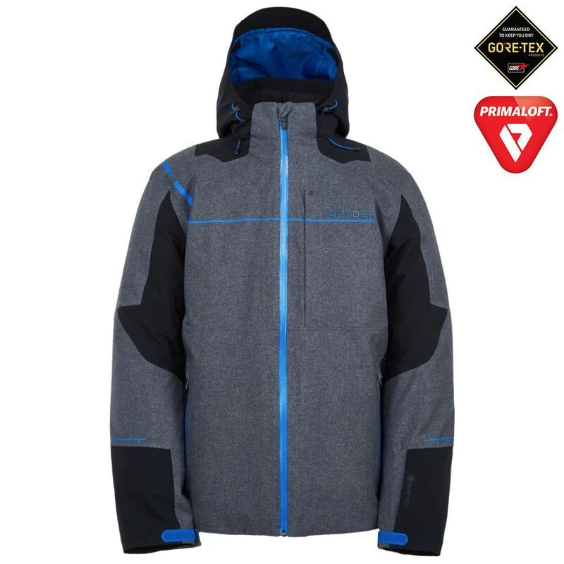 Spyder Mens Titan GTX Jacket (Novelty Ebony) | Sportpursuit.com