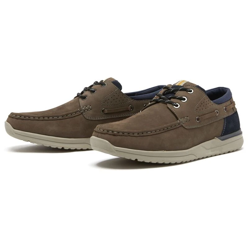 Sterling and Hunt Mens Armand Shoes Taupe Sportpursuit