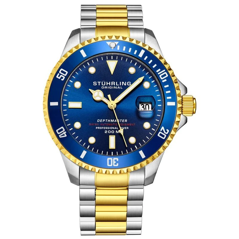 Stuhrling discount gold watch