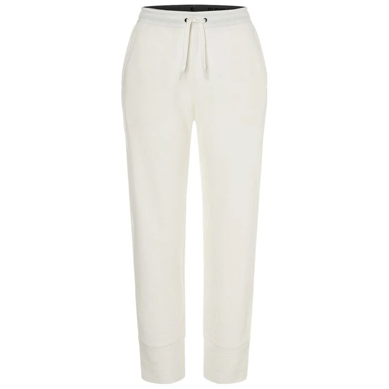 Super Natural Womens Knit Trousers (Fresh White) | Sportpursuit.com