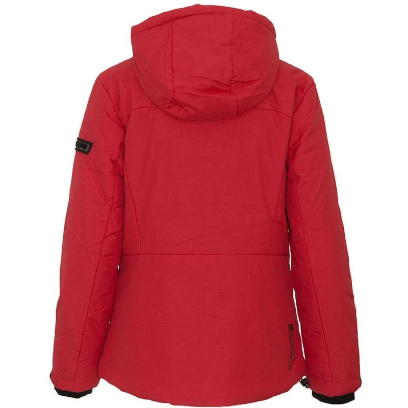 Superdry Womens Padded Aeon Jacket Drop Kick Red Sportpursuit