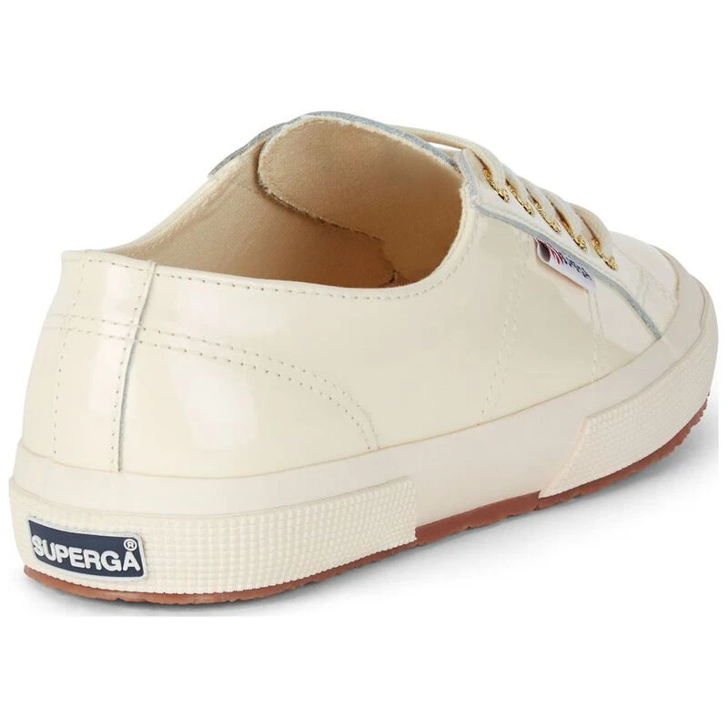 Superga Womens 2750 Leapatent Shoes Ecru Sportpursuit