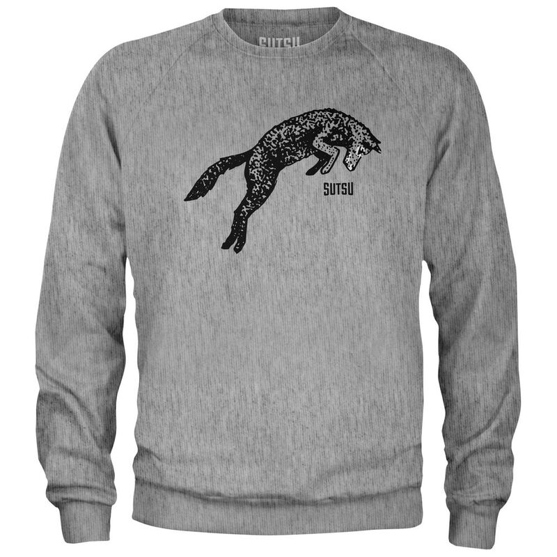 Sutsu Mens Arctic Fox Pullover (Grey Marl) | Sportpursuit.com