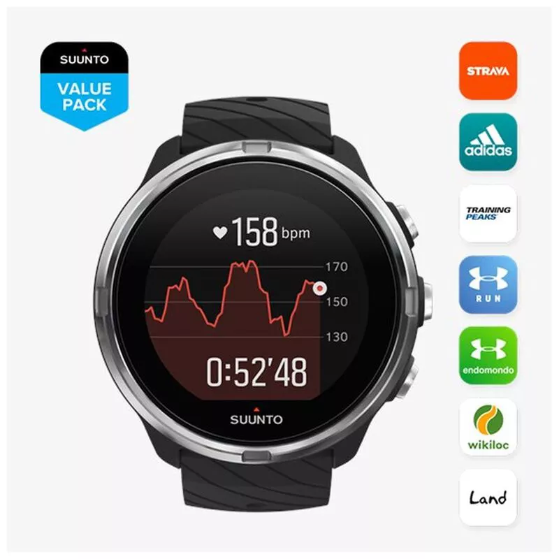 Suunto 9 g1 all black clearance