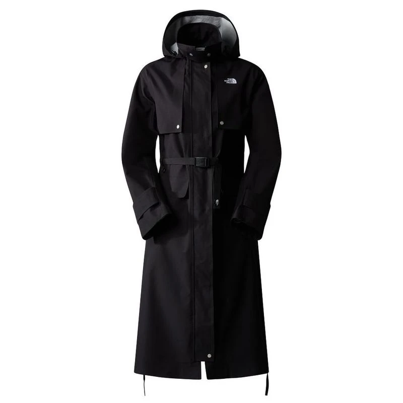 Womens north face trench coat top
