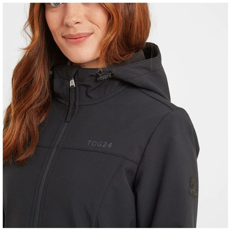 TOG 24 Womens Keld Long Softshell Jacket (Black)