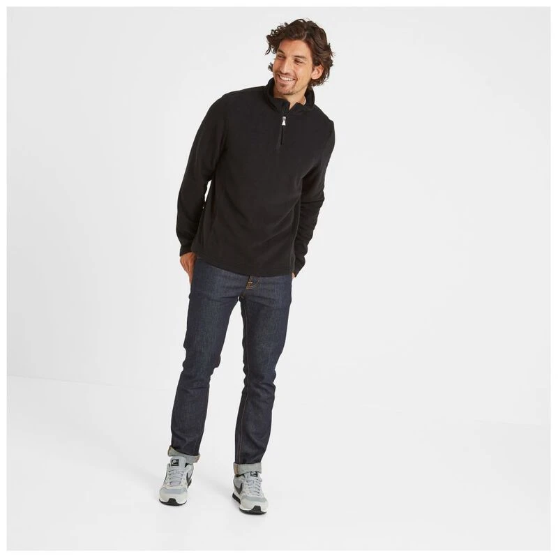 TOG 24 Mens Shire Half Zip Fleece Black Sportpursuit