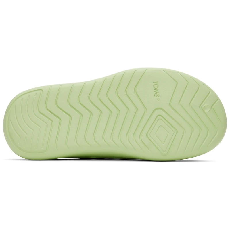 TOMS Mallow Mule Molded Shoes Green Sportpursuit