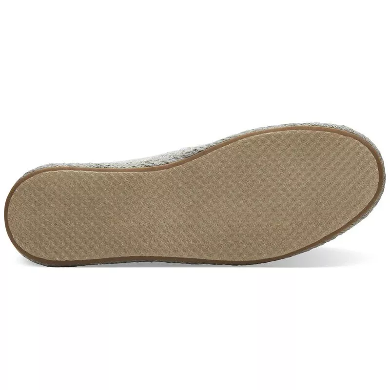 TOMS Womens Slub Chambray Espadrilles Drizzle Grey Sportpursuit