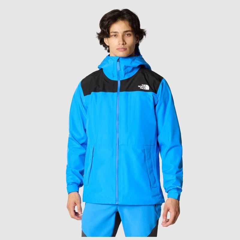 The North Face Mens Dryzzle Futurelight Jacket (Optic Blue/TNF Black)