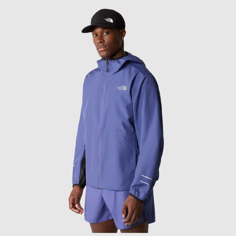 The North Face Mens Run Jacket Cave Blue Sportpursuit