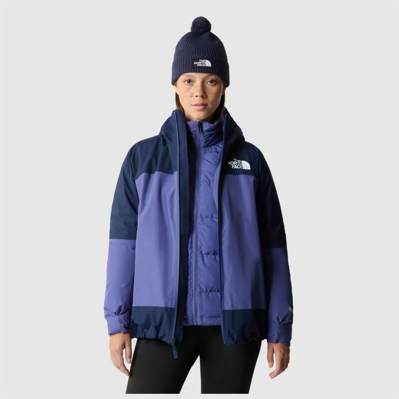 Light blue north face jacket sales