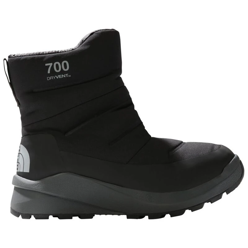 The North Face Womens Nuptse II WP Waterproof Snow Boots (TNF Black/As