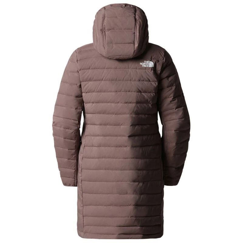 The North Face Womens Belleview Stretch Down Jacket Deep Taupe Spo