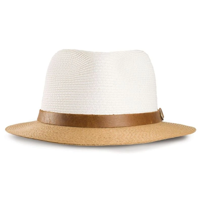 Tilley TOY4 Jackson Toyo Trilby White Tan Sportpursuit