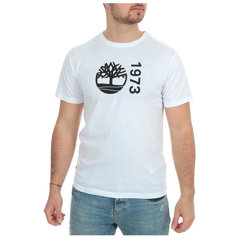 Timberland Mens Branded TShirt (White)