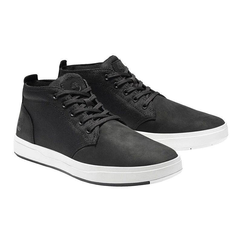Timberland Mens Davis Square Casual Shoes (Black) | Sportpursuit.com