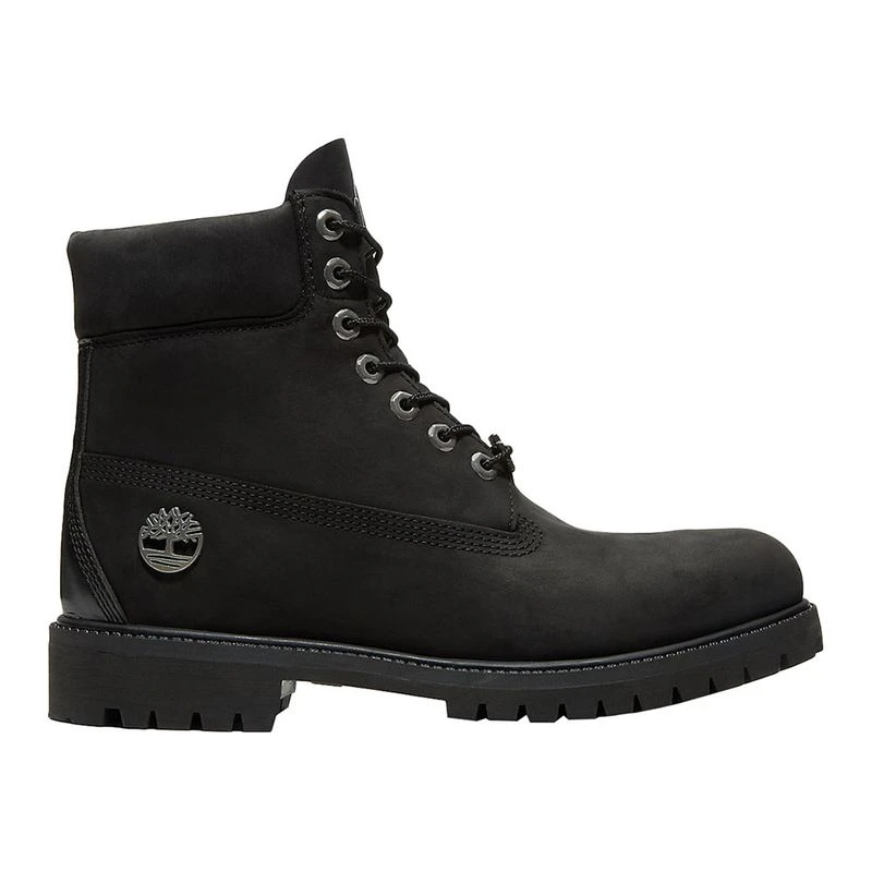 Timberland Mens Heritage 6 Inch Casual Boots Black Sportpursuit