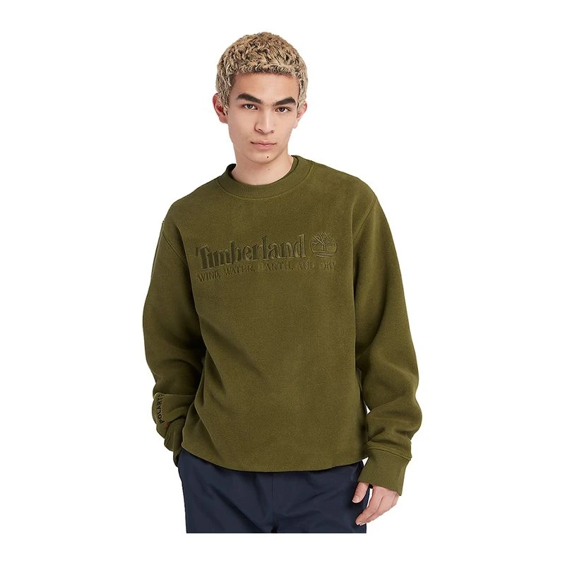 Timberland Pull Linear Logo Homme Vert privatesportshop