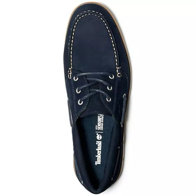 Timberland Mens Bradstreet Boat Shoes Black Iris Sportpursuit