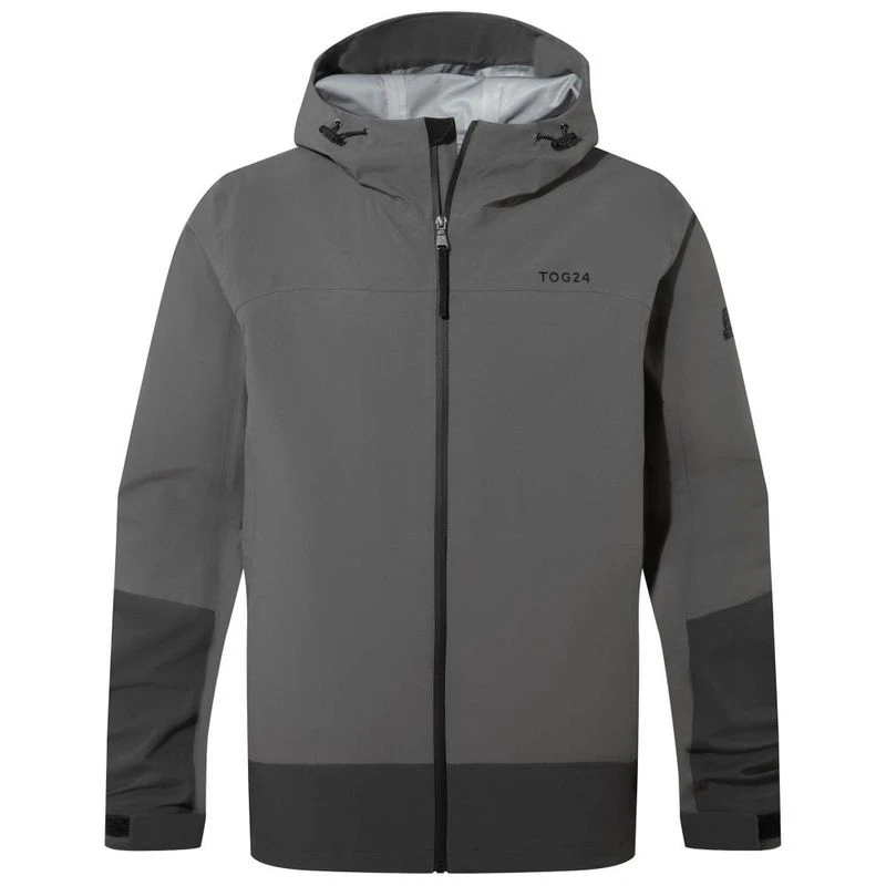 Tog 24 Mens Bowston Waterproof Jacket Soot Grey Sportpursuit