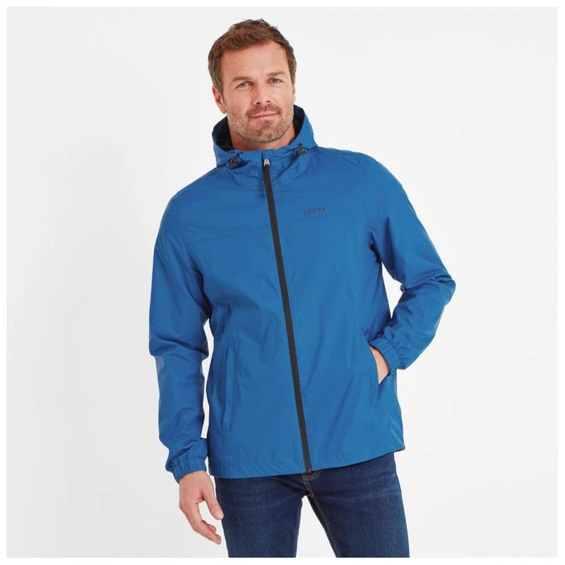Tog 24 Mens Craven Milatex Waterproof Jacket Peacock Blue Sportpur
