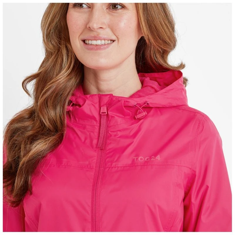 Tog 24 Womens Craven Milatex Waterproof Jacket Magenta Pink Sportp
