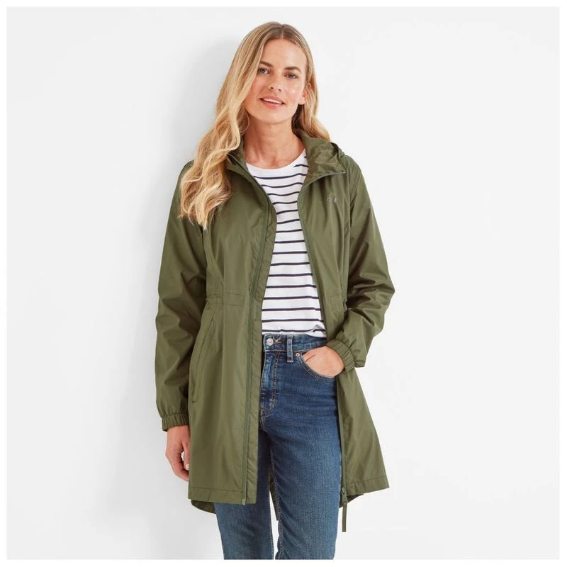 Khaki waterproof jacket womens online