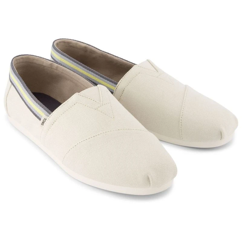 Toms Chaussures Decontractees Alpargata Slip on Homme Beige privat