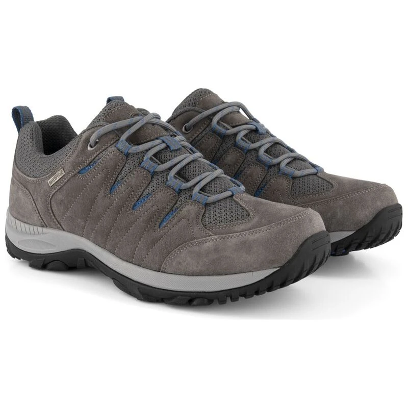 Travelin Mens Nyborg Low Hiking Boots (Grey) | Sportpursuit.com