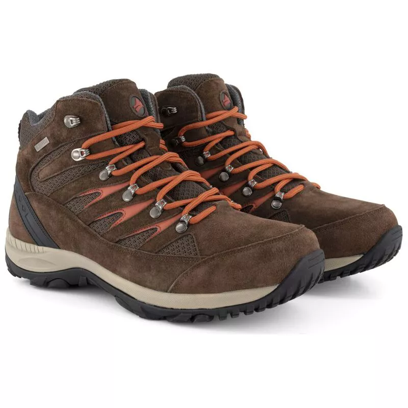 Travelin Mens Nyborg Hiking Boots (Brown) | Sportpursuit.com
