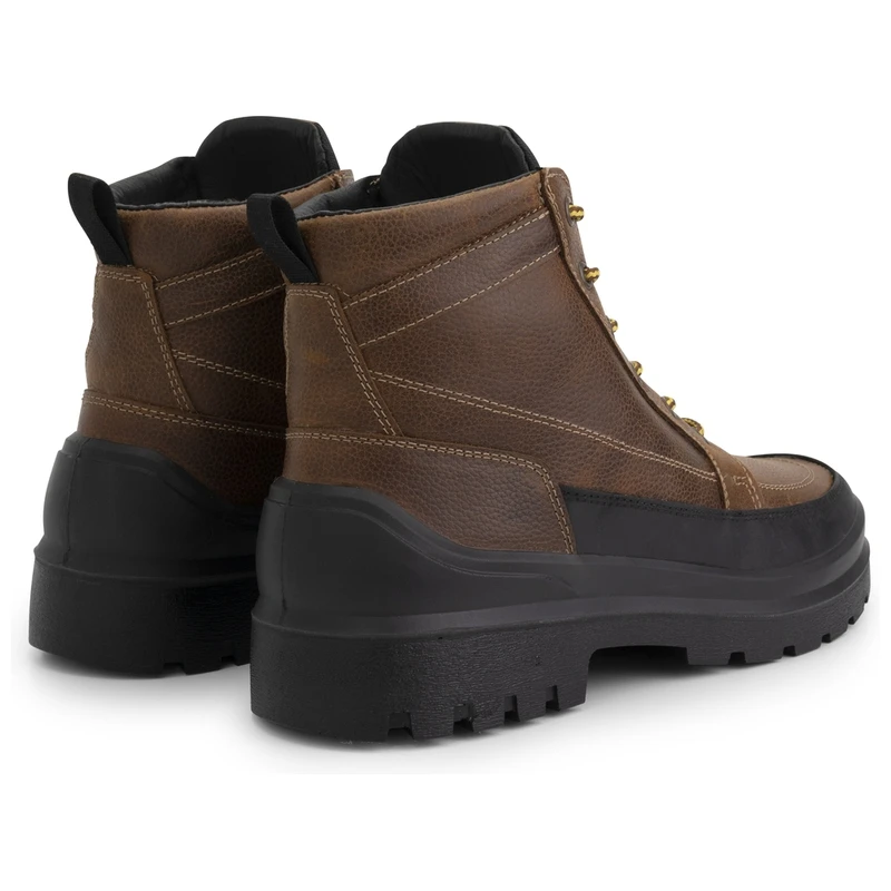 Travelin Mens Canmore Boots (Cognac)