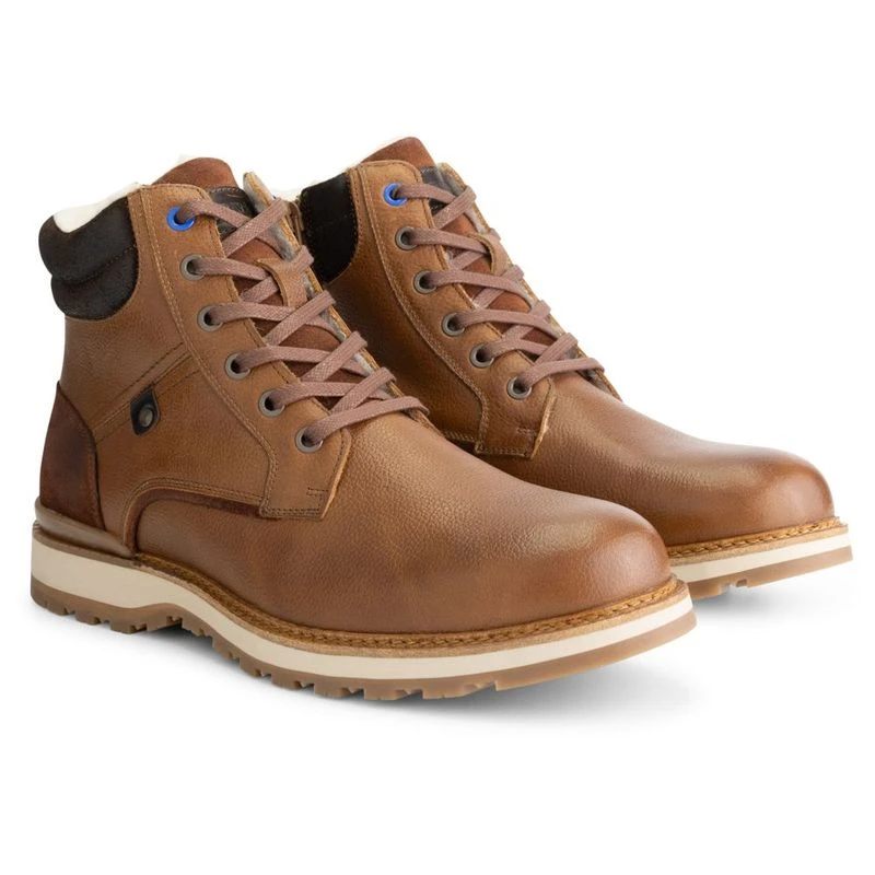 Travelin Mens Sorby Casual Boots Cognac Sportpursuit