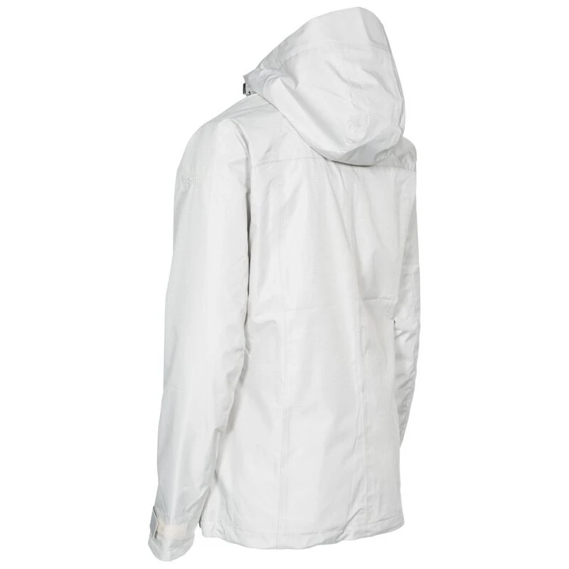 Trespass white top waterproof jacket