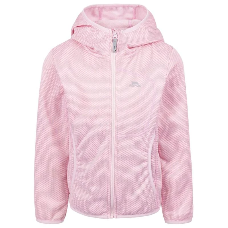 Pale pink fleece outlet jacket