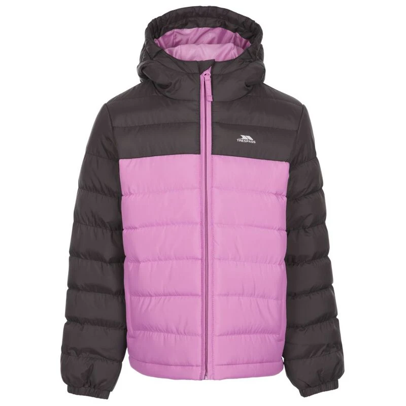 Trespass Kids Oskar Jacket Deep Pink Sportpursuit