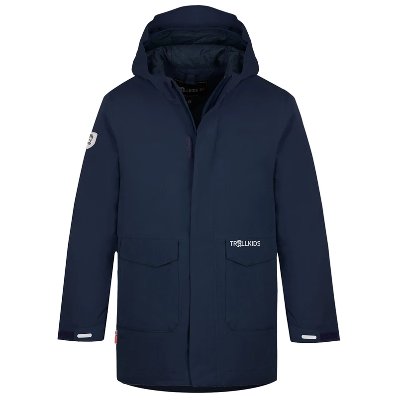 Trollkids Kids Laksefjord 3 in 1 Waterproof Jacket Navy Sportpursu