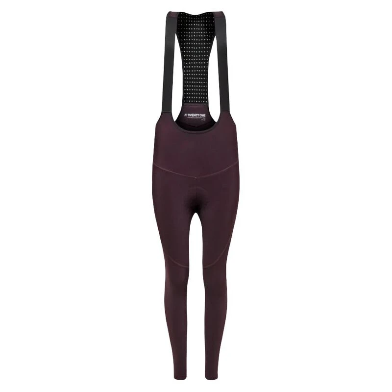 Twenty One Mens Factory Thermal Bib Tights (Berry)