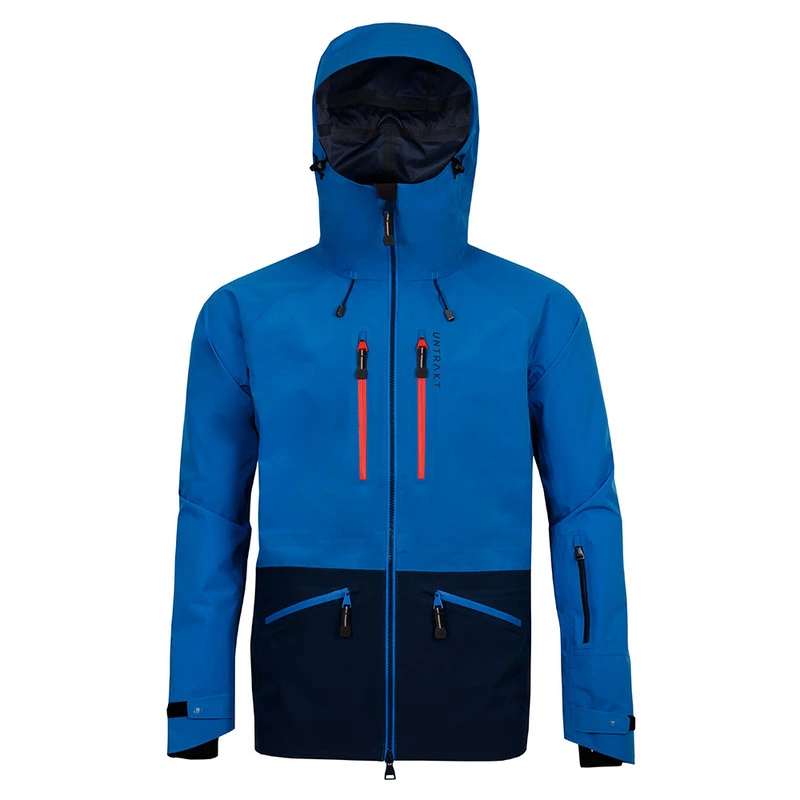 Untrakt Mens Obsidian 3L Shell Jacket (Bluebird/Ink) Sportpursuit.co