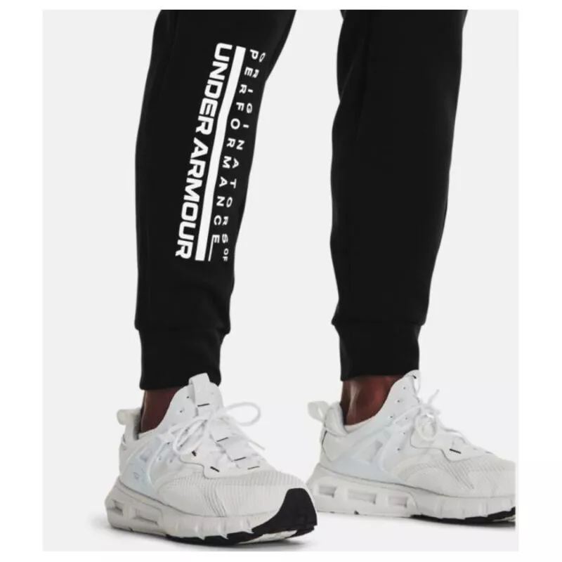 Under Armour Mens Sportstyle Apollo Trousers Black Black Graphite