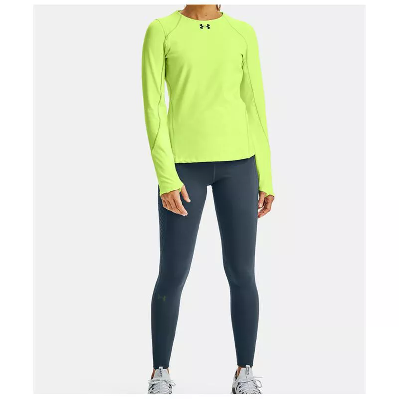Under Armour Womens Coolgear Rush Jacquard Compression Tights (Mechani
