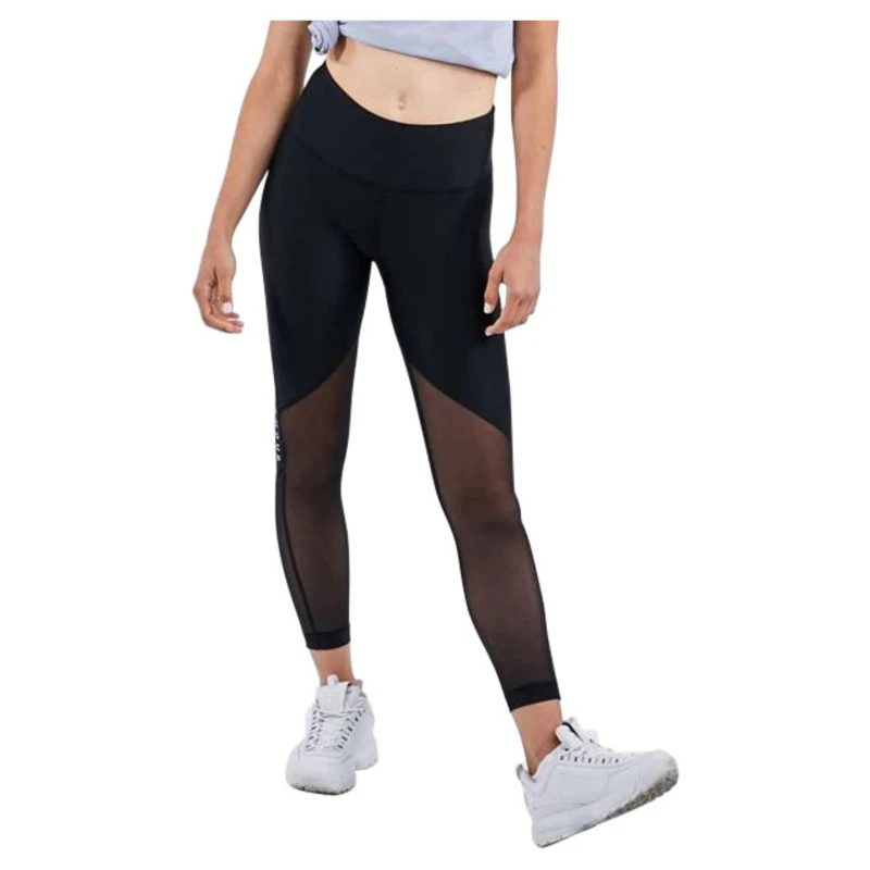 UNDER ARMOUR Tights HEATGEAR® with mesh in gray