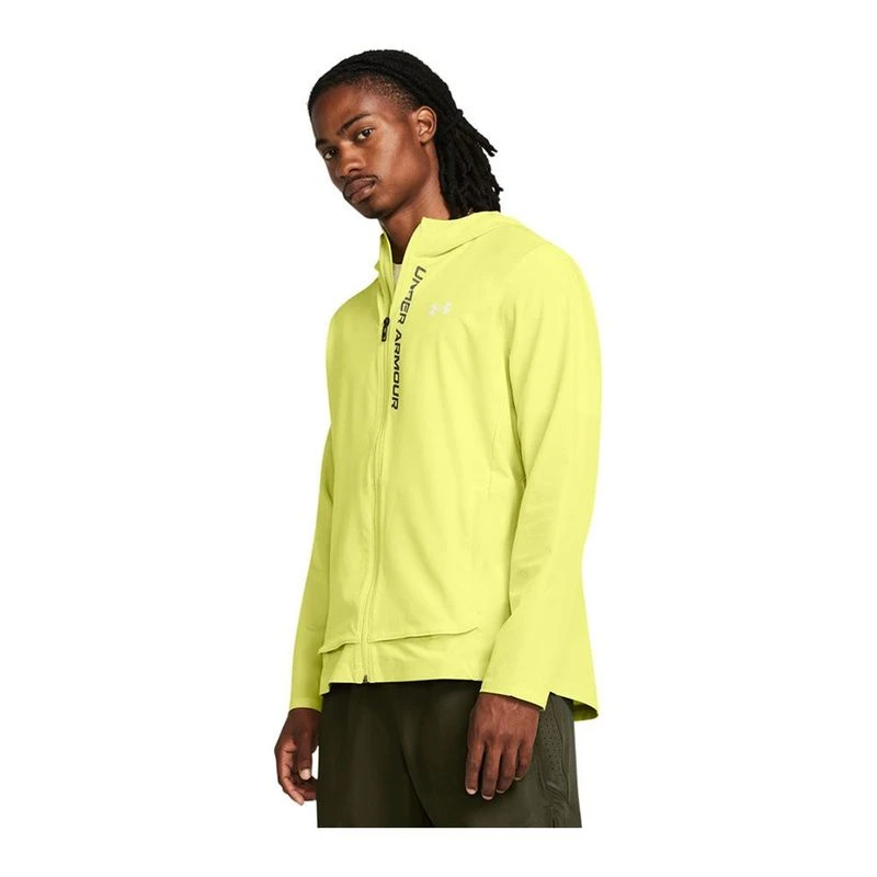 Under armour yellow jacket top