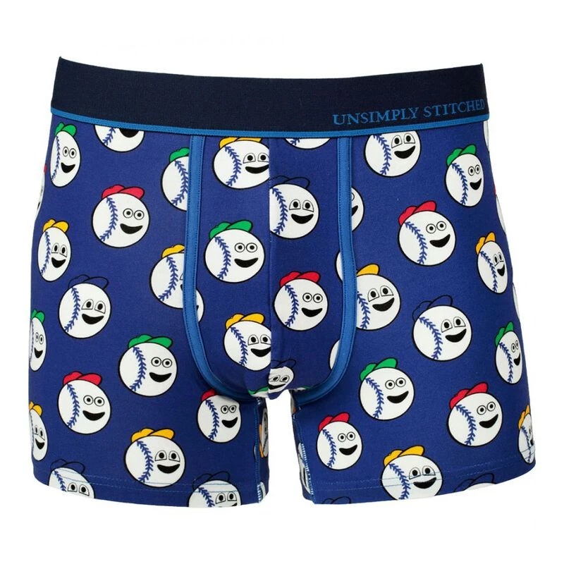 UnsimplyStitched Mens Baseball Underwear (Blue)