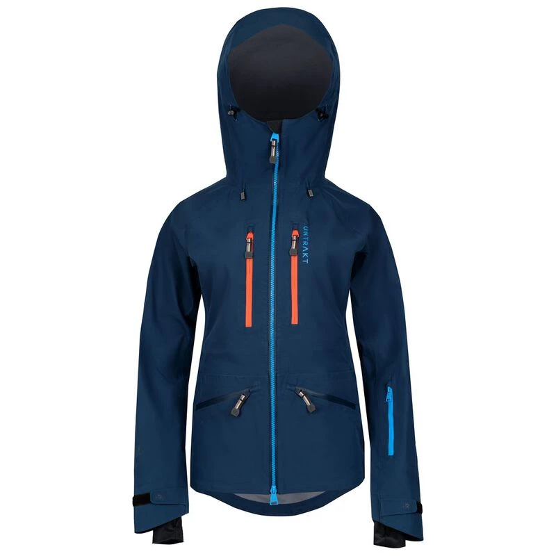 UNTRAKT Womens Obsidian 3L Shell Jacket Ink Sportpursuit