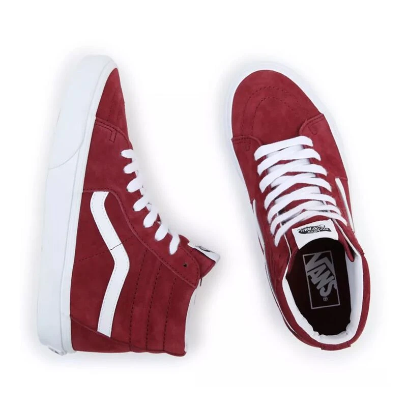 Vans sk8 hi pro red hotsell