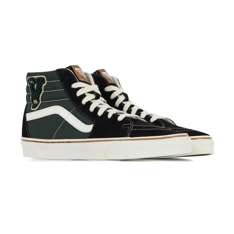 Black and gold vans high tops shop